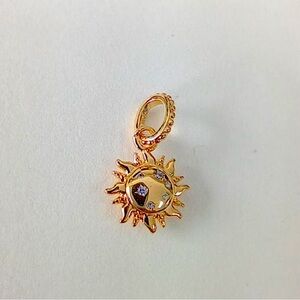 PANDORA Shine Sparkling Sun Gold Charm